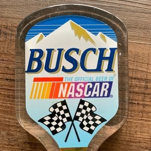 Vintage Busch NASCAR Tap handle